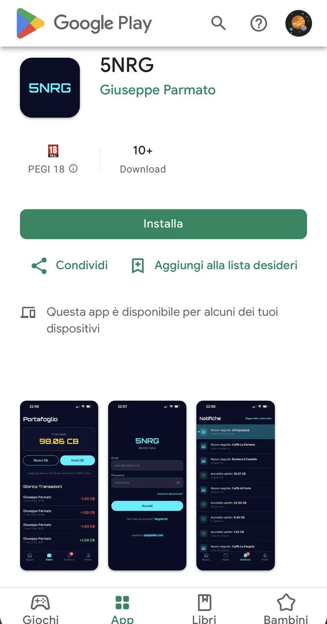 5NRG — Android app · Google Play