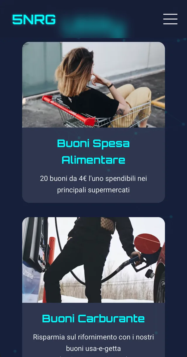5NRG — Grocery and fuel vouchers